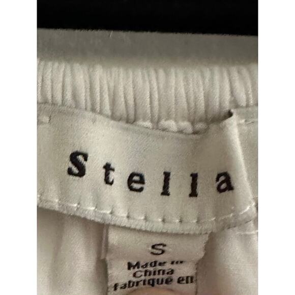 STELLAH Off-Shoulder Pom Pom Mini Dress Tunic Festival Boho Multicolor - Small - Picture 4 of 5